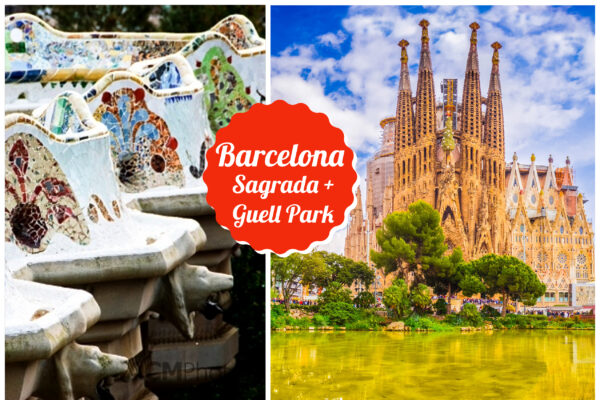 Barcelona Sagrada guell kombi jegy