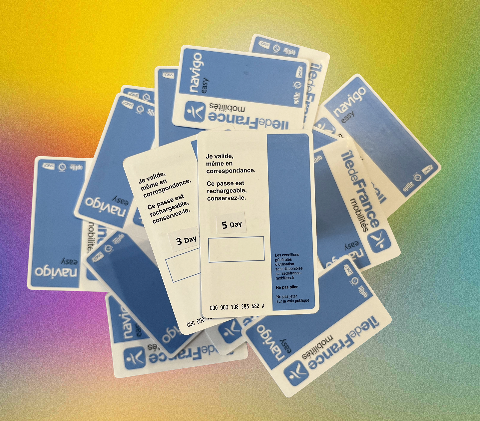 Párizs - ParisVisite2026felnott közlekedési jegy