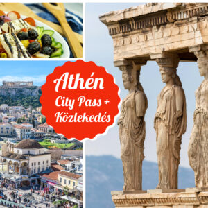 Athen city Pass közlekedési jeggyel