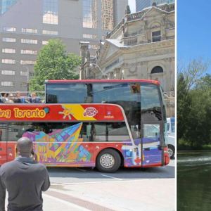 Toronto - Városnéző busz hajózással