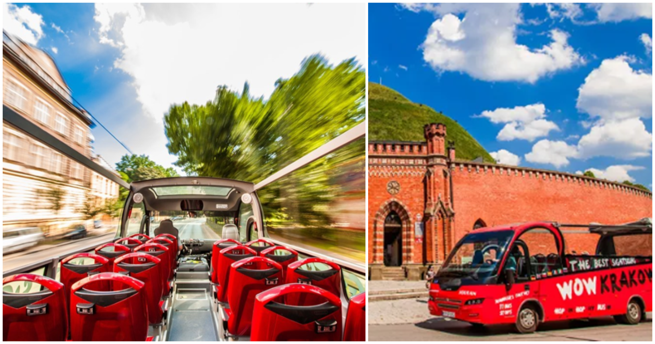 Krakkó városnéző busz