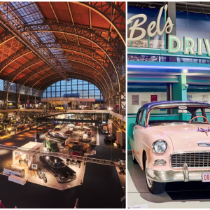 Brüsszel - Autoworld belépő