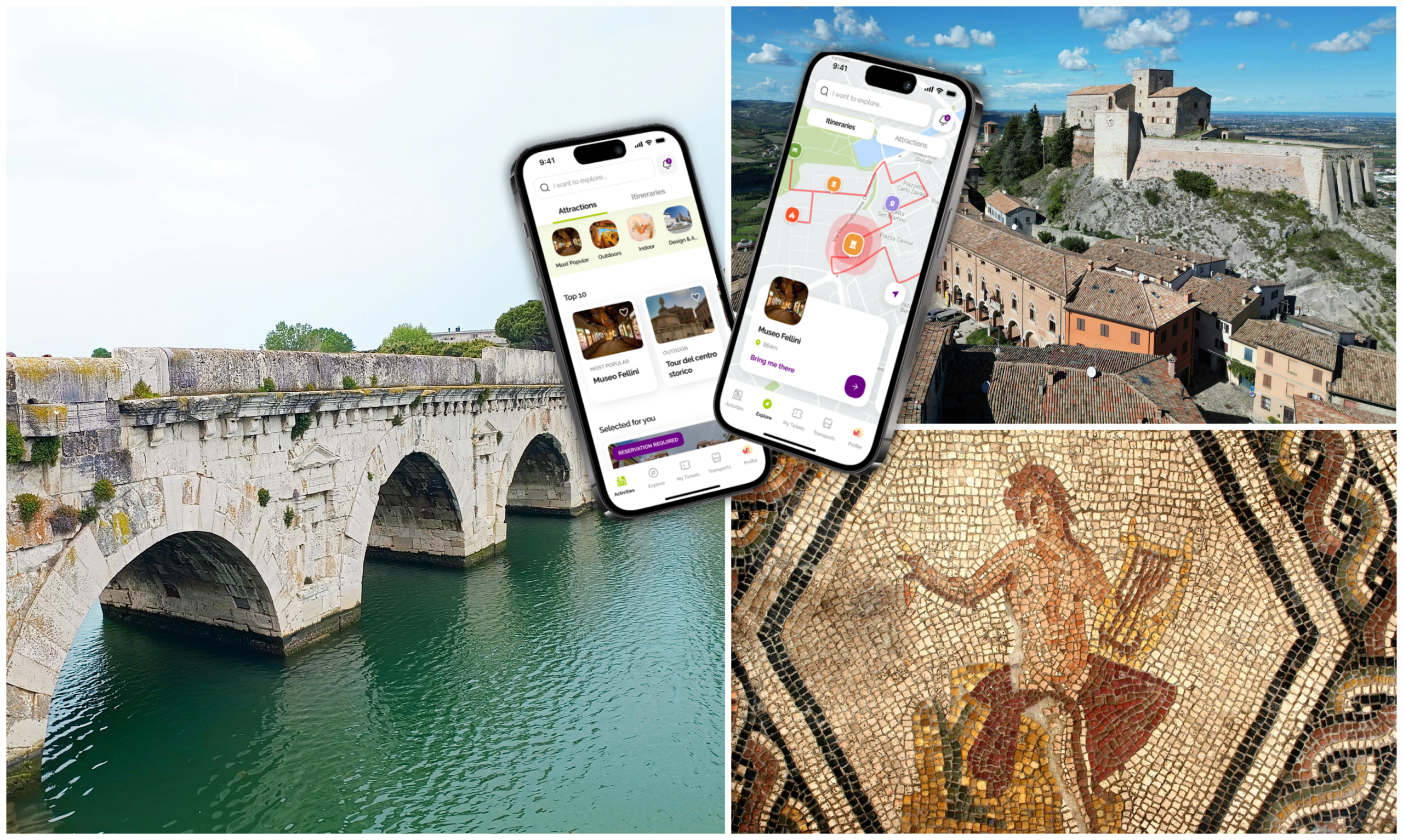 Rimini City Pass városkártya - közlekedéssel