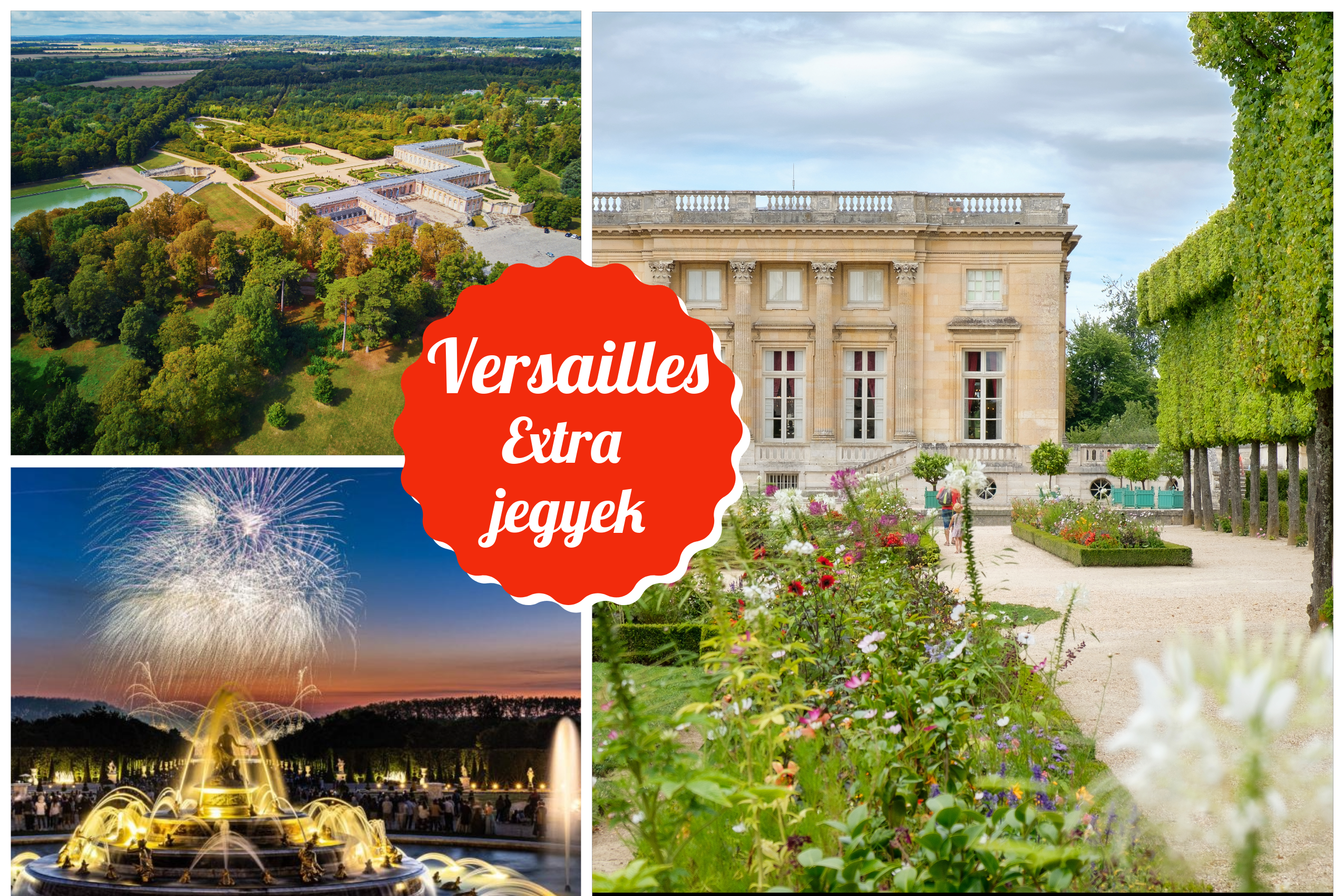 Versailles extra belépőjegy