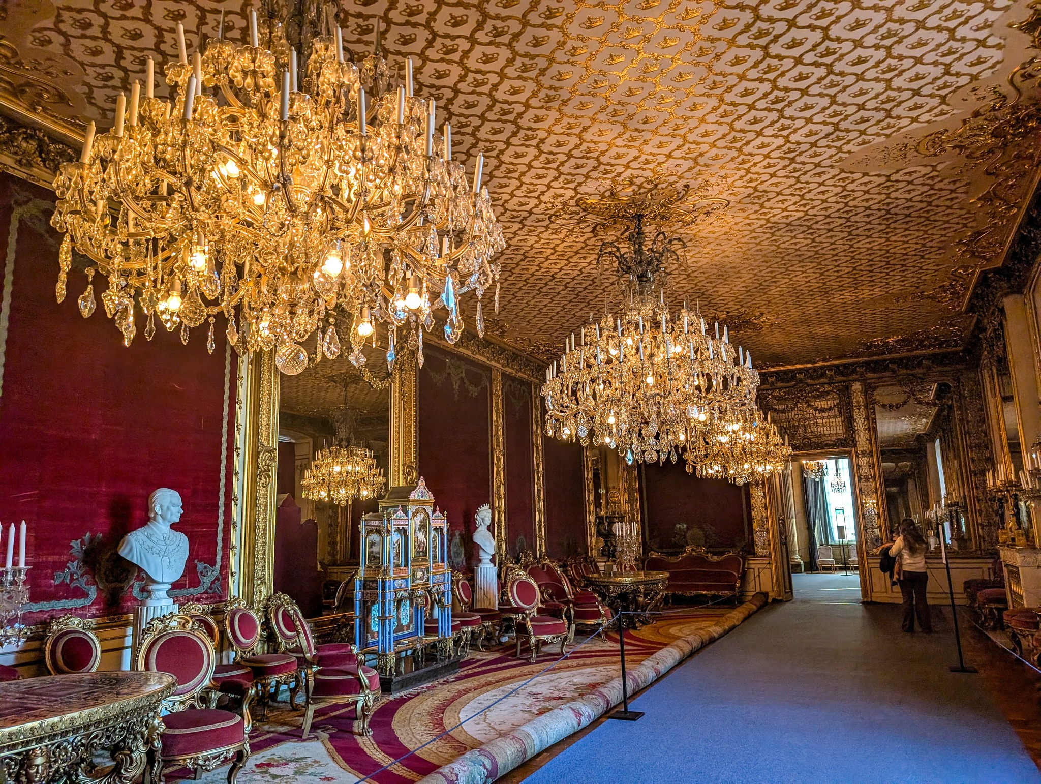 Stockholm királyi palota belső tér