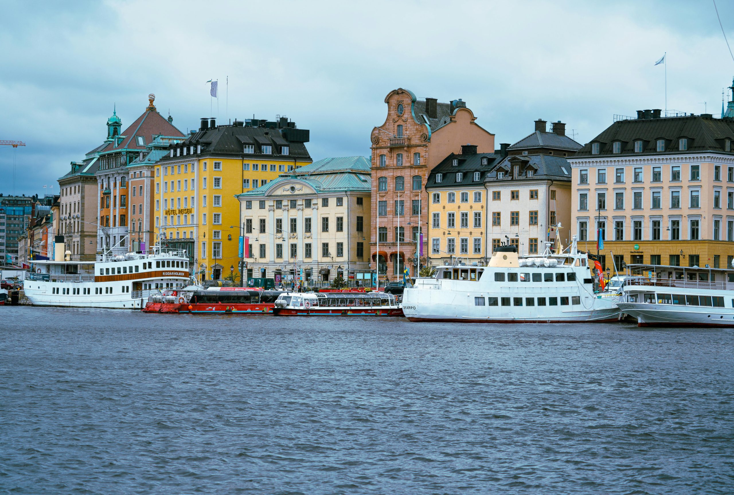 Stockholm - városnéző hajózás