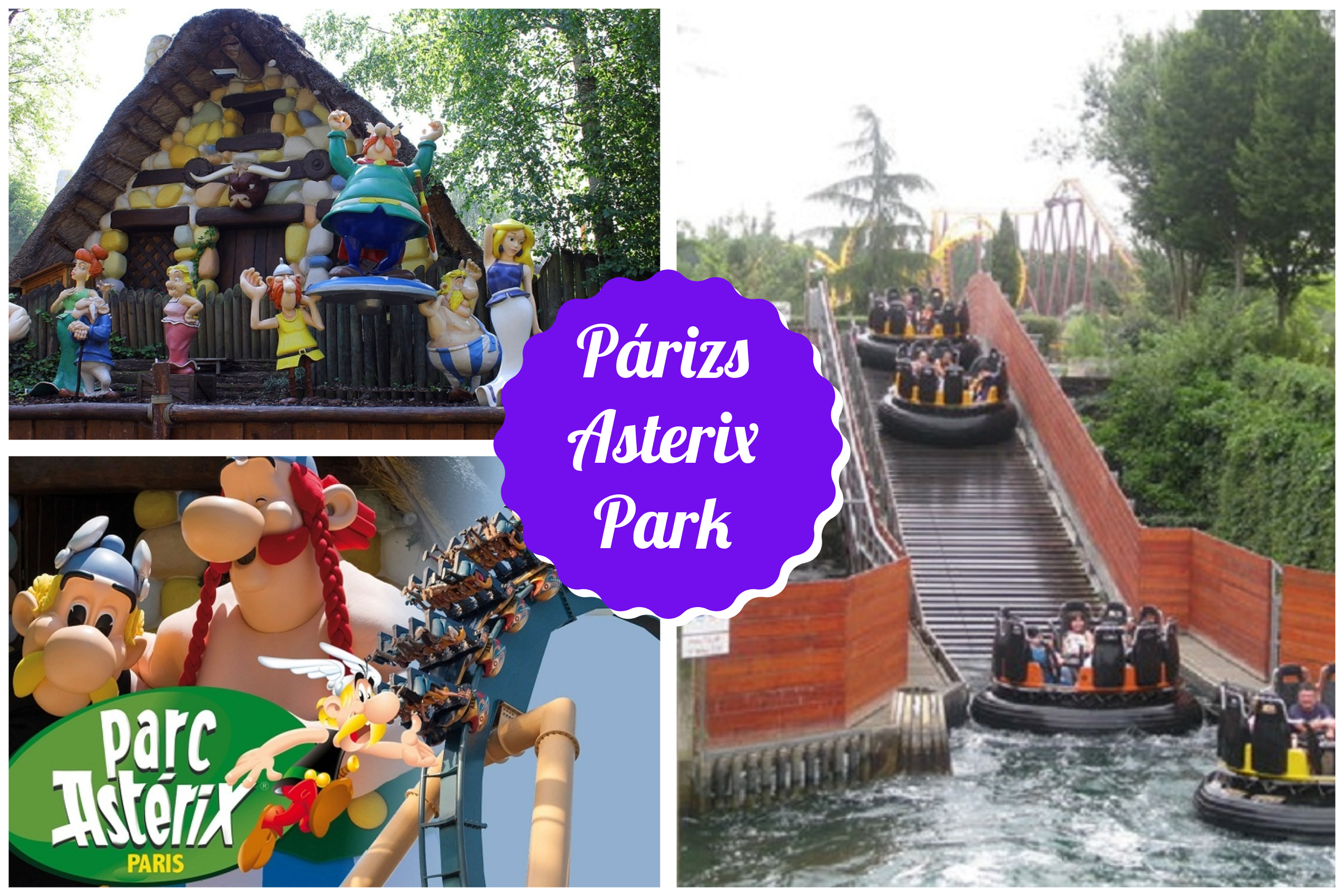Párizs Asterix Park belépőjegy
