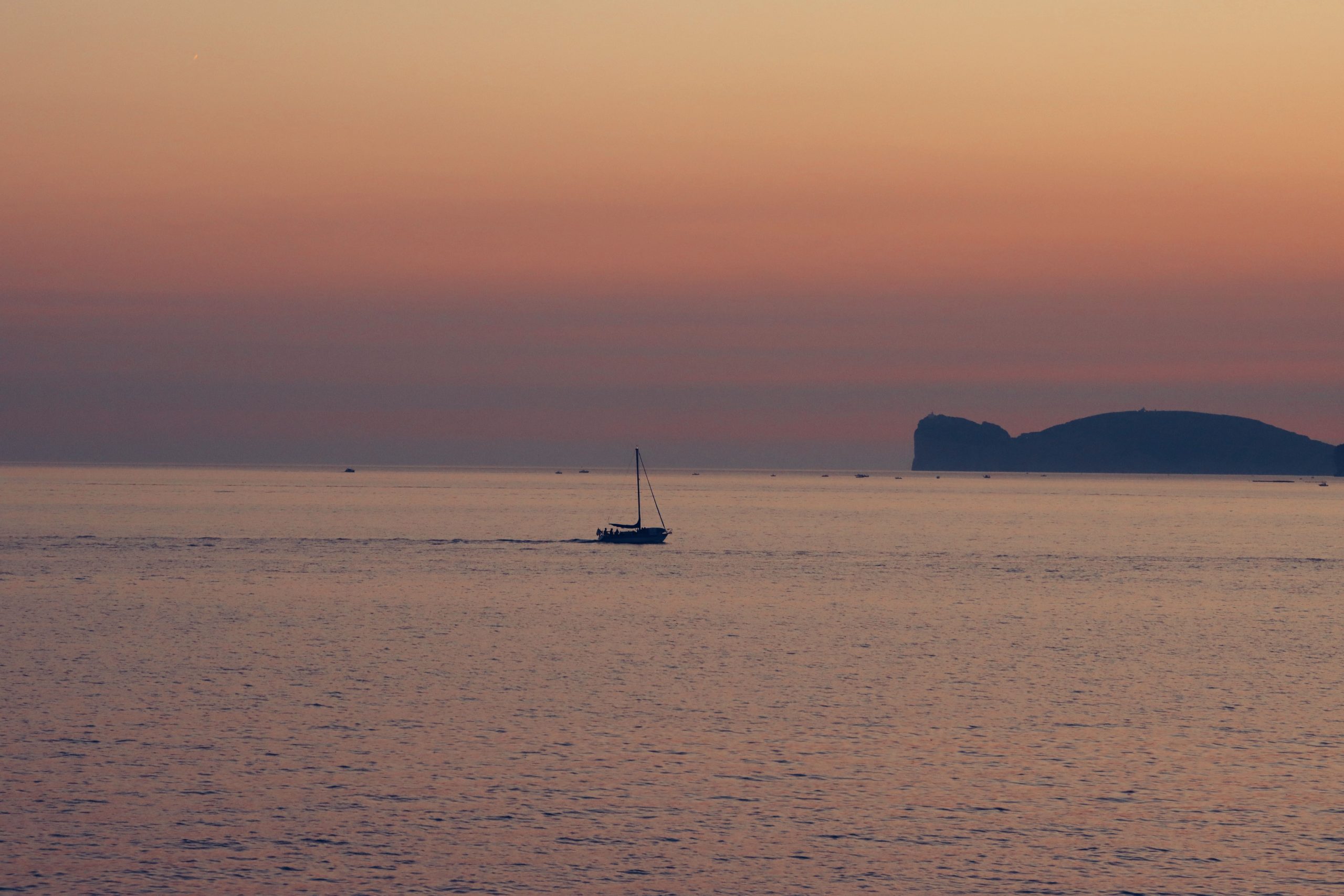 Alghero - naplementés hajózás