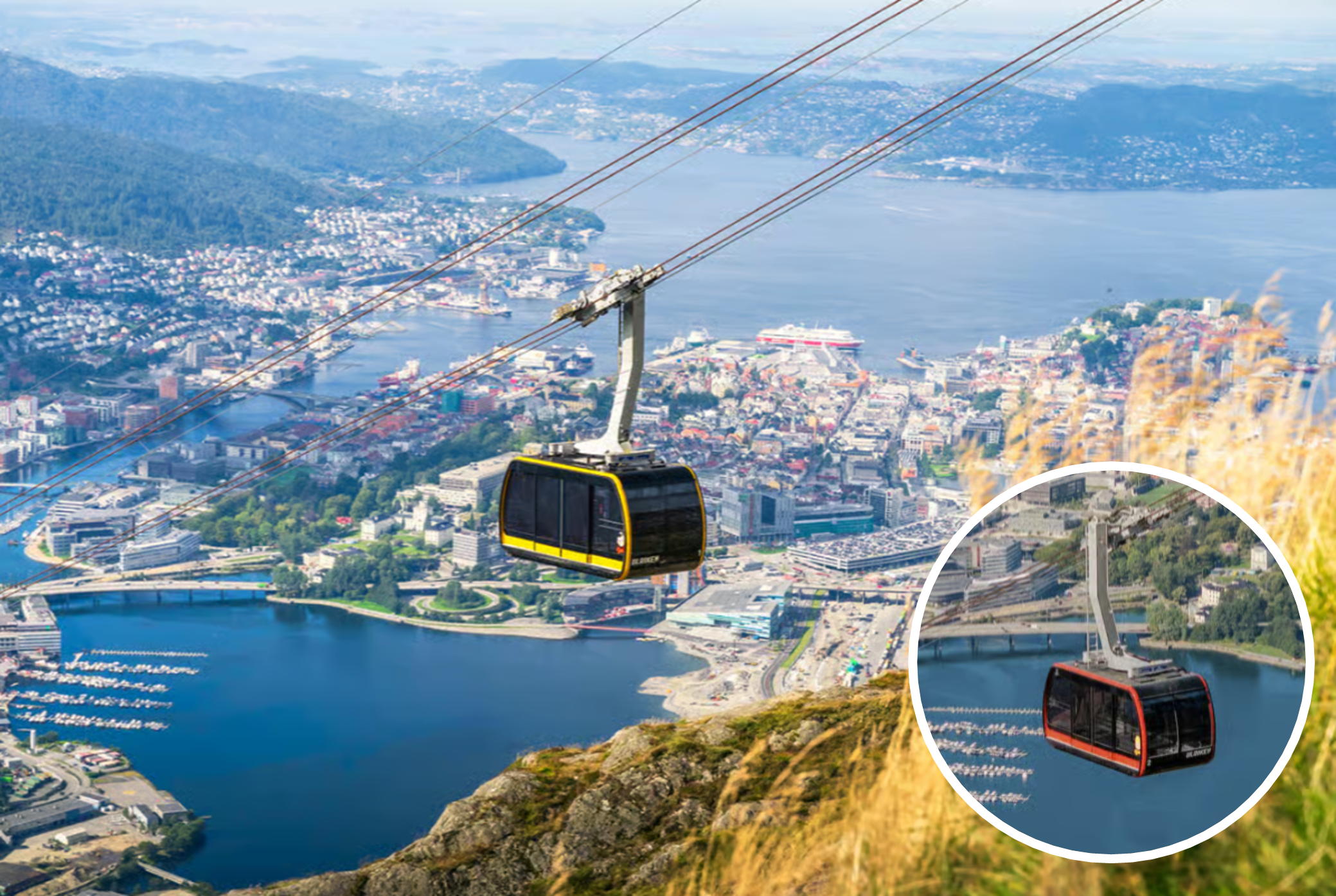 Bergen - Ulriken felvonó jegy