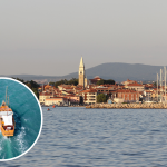 Portoroz hajózás Izolába