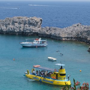 Lindos - 2 órás féltengeralattjárós hajózás