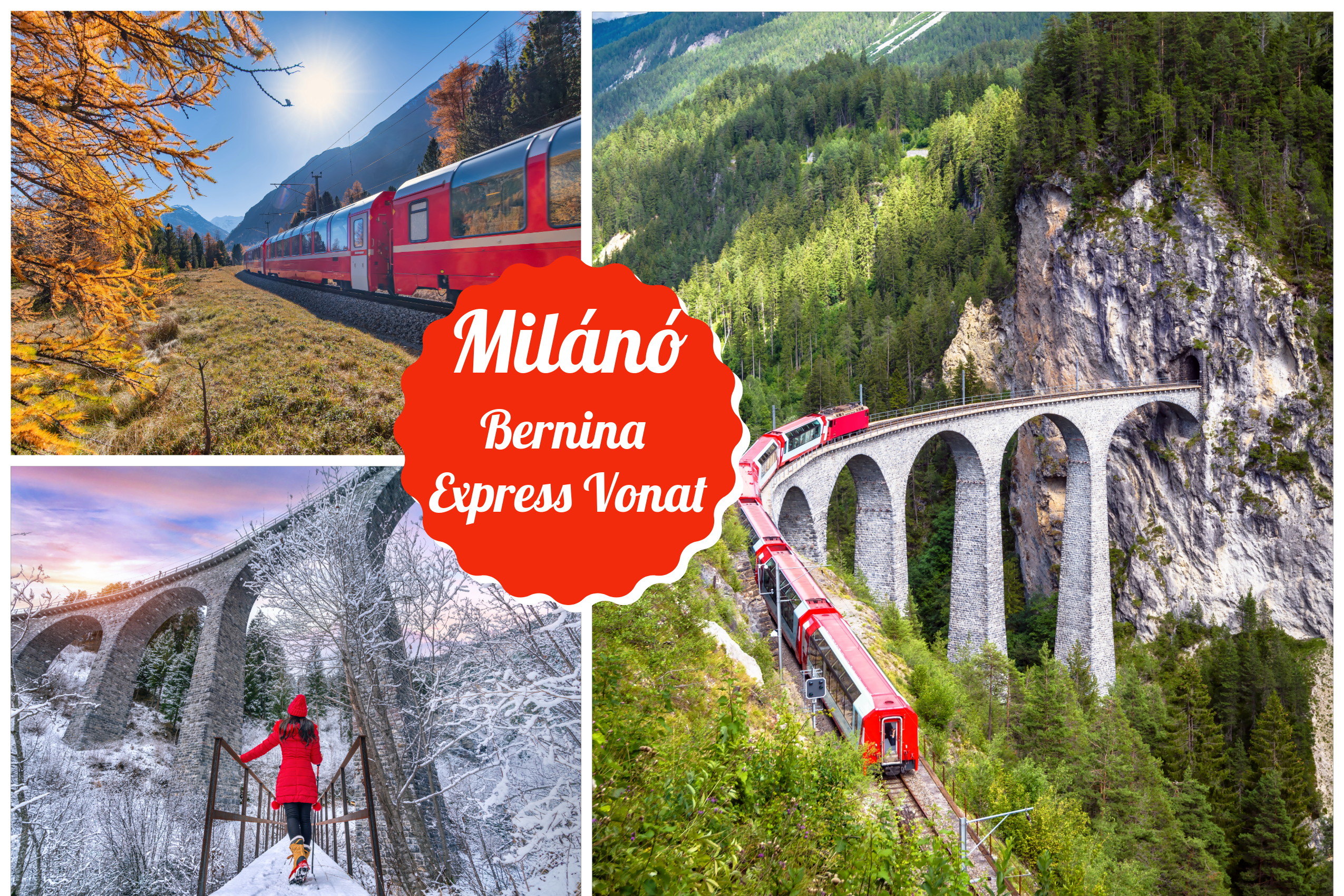 Miláno Bernina Express Vonat