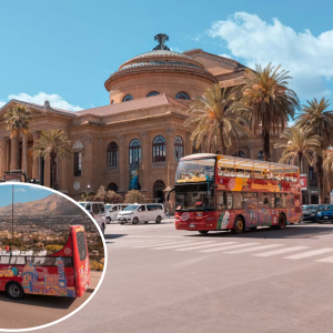 Palermo - városnéző busz jegy