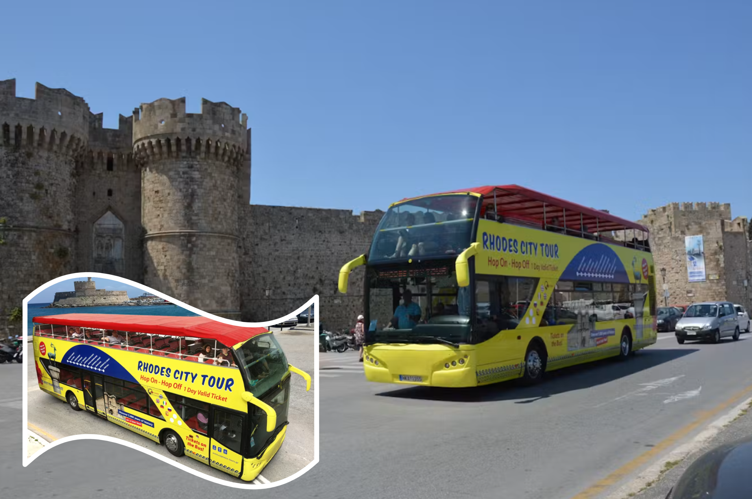Rodosz városnéző busz