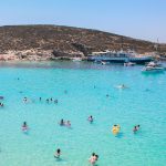 Comino - kék lagúna