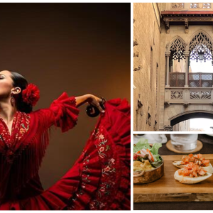 Barcelona - Gótikus negyed, Flamenco show és tapas vacsora