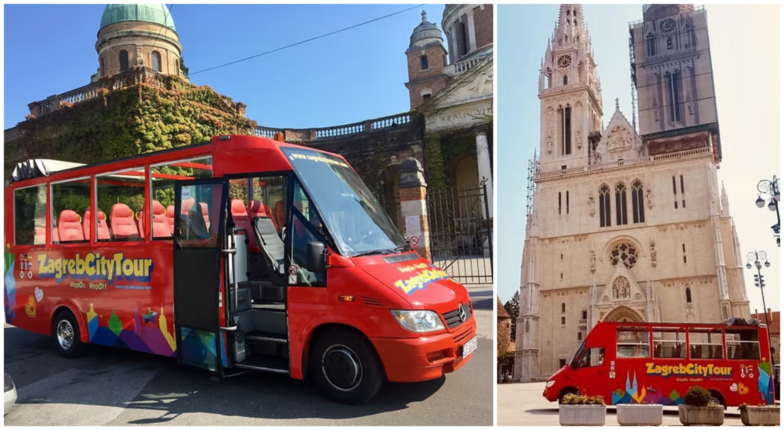 Zágráb - városnéző busz